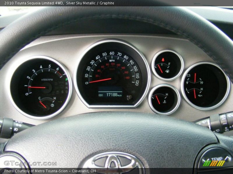  2010 Sequoia Limited 4WD Limited 4WD Gauges