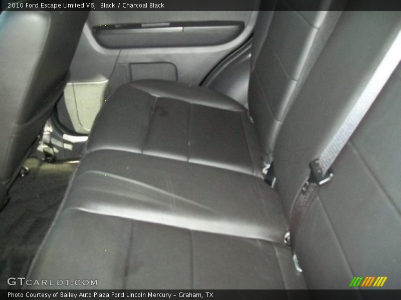 Black / Charcoal Black 2010 Ford Escape Limited V6
