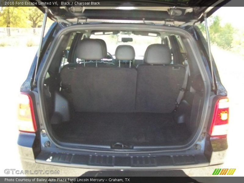 Black / Charcoal Black 2010 Ford Escape Limited V6