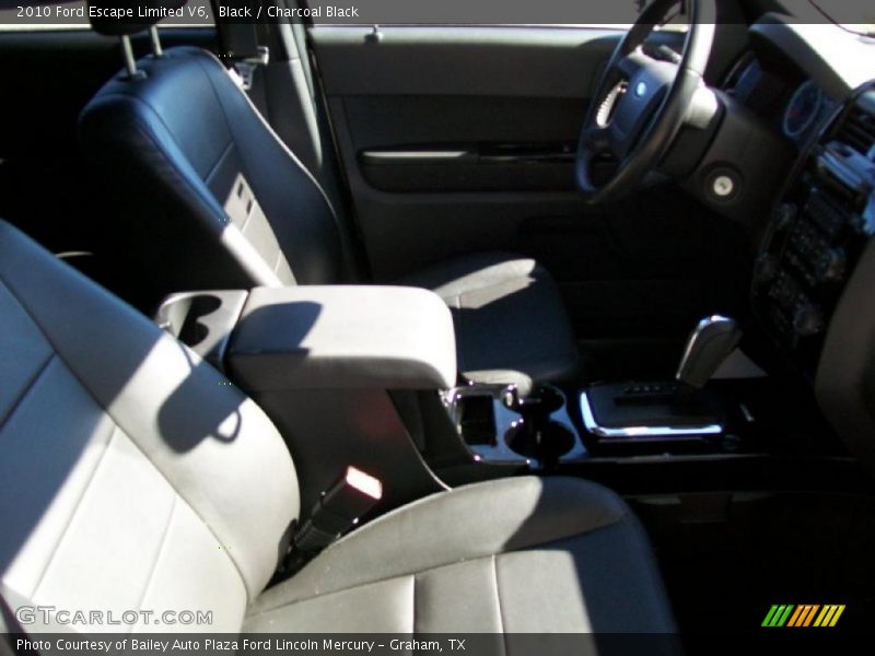 Black / Charcoal Black 2010 Ford Escape Limited V6