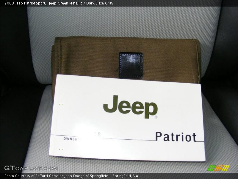 Jeep Green Metallic / Dark Slate Gray 2008 Jeep Patriot Sport