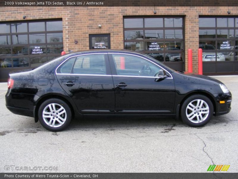 Black Uni / Anthracite 2009 Volkswagen Jetta TDI Sedan