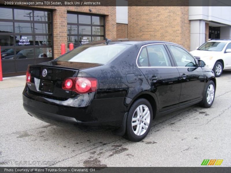 Black Uni / Anthracite 2009 Volkswagen Jetta TDI Sedan