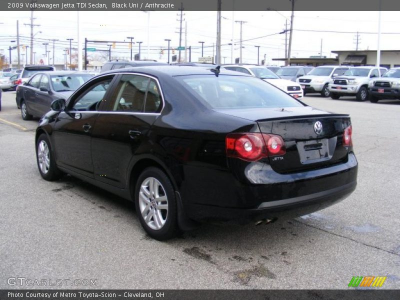 Black Uni / Anthracite 2009 Volkswagen Jetta TDI Sedan