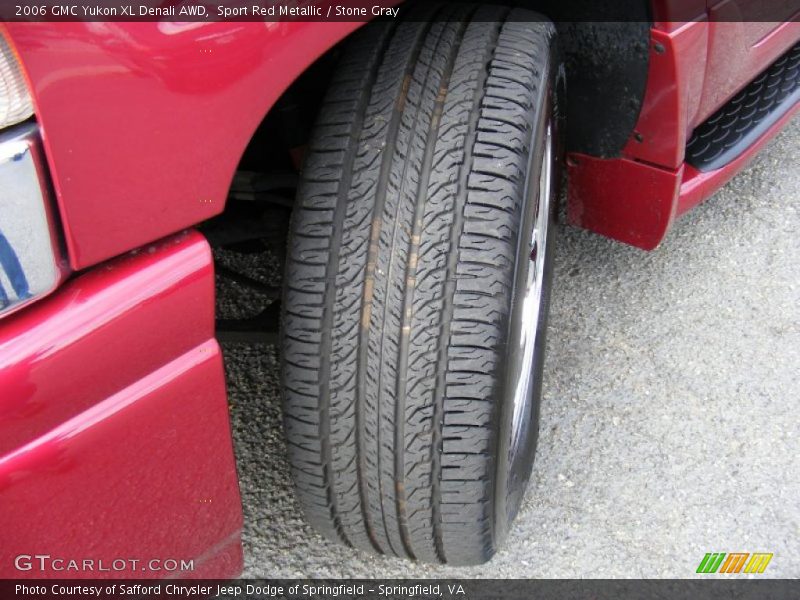 Sport Red Metallic / Stone Gray 2006 GMC Yukon XL Denali AWD