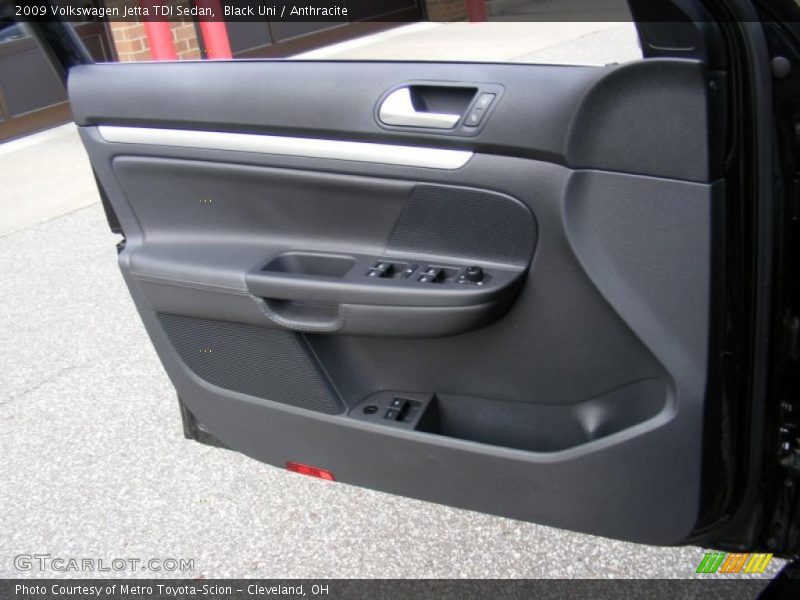 Black Uni / Anthracite 2009 Volkswagen Jetta TDI Sedan