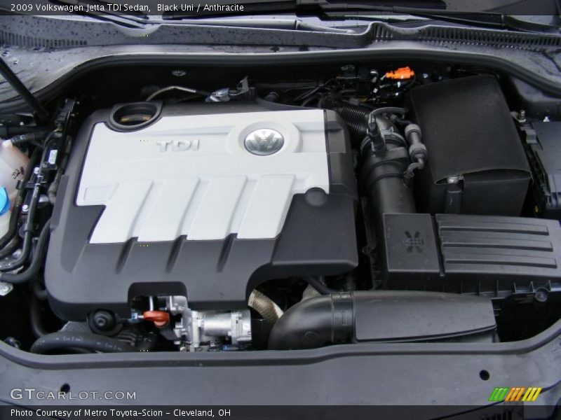 Black Uni / Anthracite 2009 Volkswagen Jetta TDI Sedan