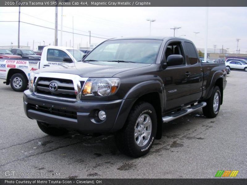 Magnetic Gray Metallic / Graphite 2010 Toyota Tacoma V6 SR5 Access Cab 4x4