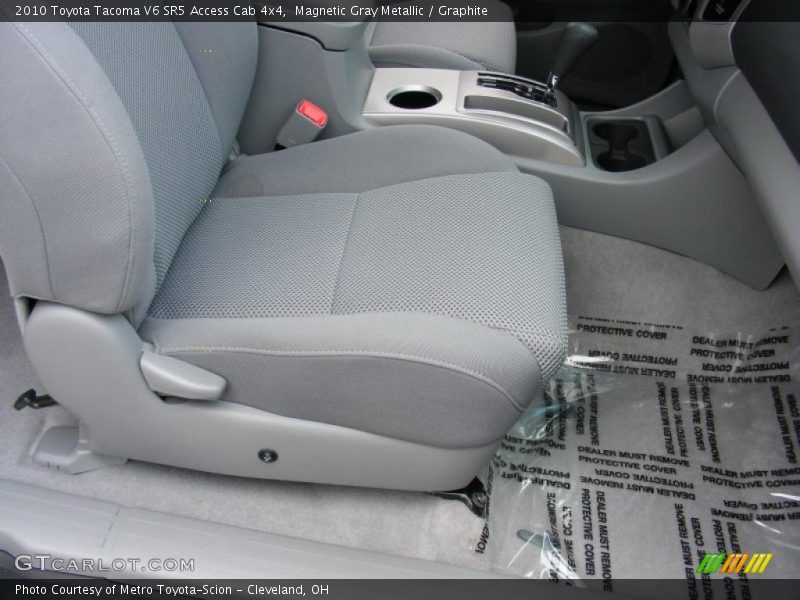  2010 Tacoma V6 SR5 Access Cab 4x4 Graphite Interior