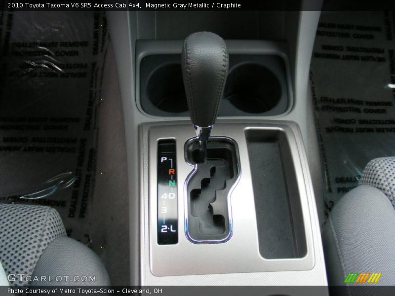  2010 Tacoma V6 SR5 Access Cab 4x4 5 Speed ECT-i Automatic Shifter