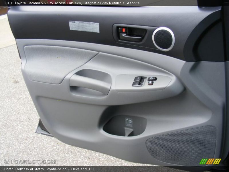 Door Panel of 2010 Tacoma V6 SR5 Access Cab 4x4