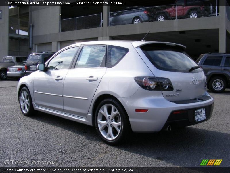  2009 MAZDA3 s Sport Hatchback Sunlight Silver Metallic