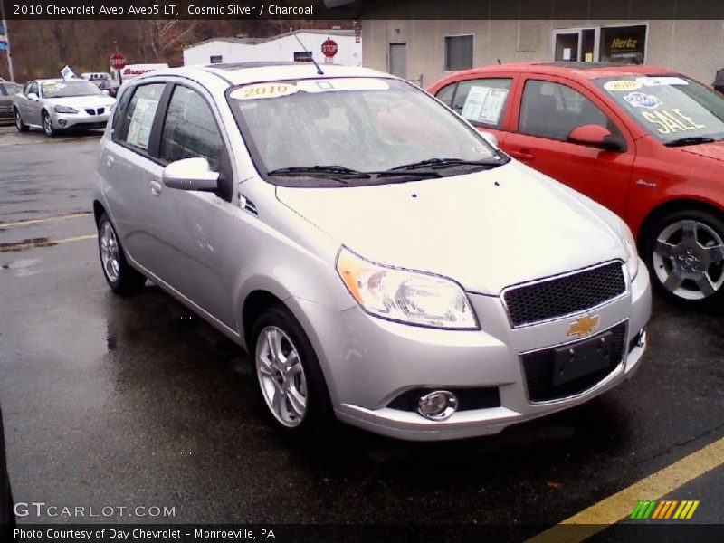 Cosmic Silver / Charcoal 2010 Chevrolet Aveo Aveo5 LT