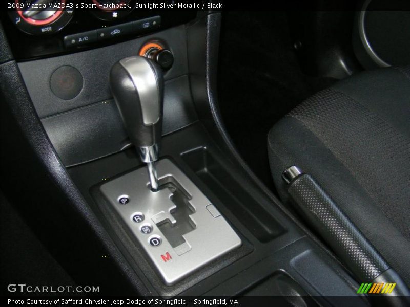  2009 MAZDA3 s Sport Hatchback 5 Speed Automatic Shifter