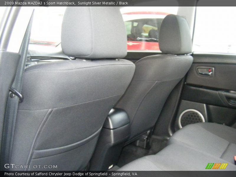  2009 MAZDA3 s Sport Hatchback Black Interior