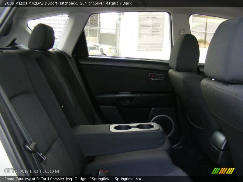 Sunlight Silver Metallic / Black 2009 Mazda MAZDA3 s Sport Hatchback