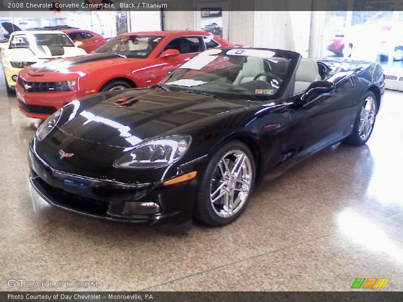  2008 Corvette Convertible Black