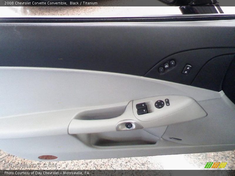 Door Panel of 2008 Corvette Convertible