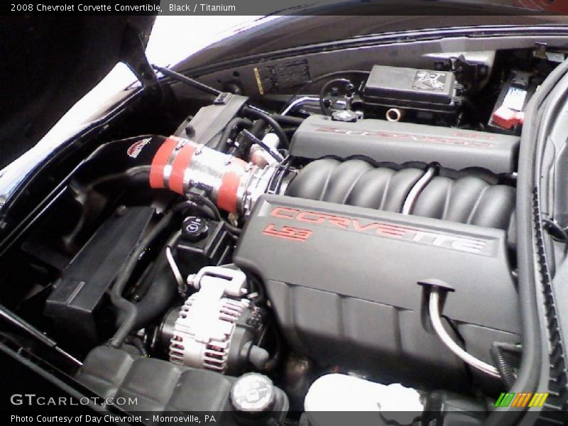  2008 Corvette Convertible Engine - 6.2 Liter OHV 16-Valve LS3 V8