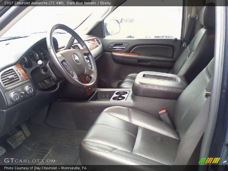 Dark Blue Metallic / Ebony 2007 Chevrolet Avalanche LTZ 4WD