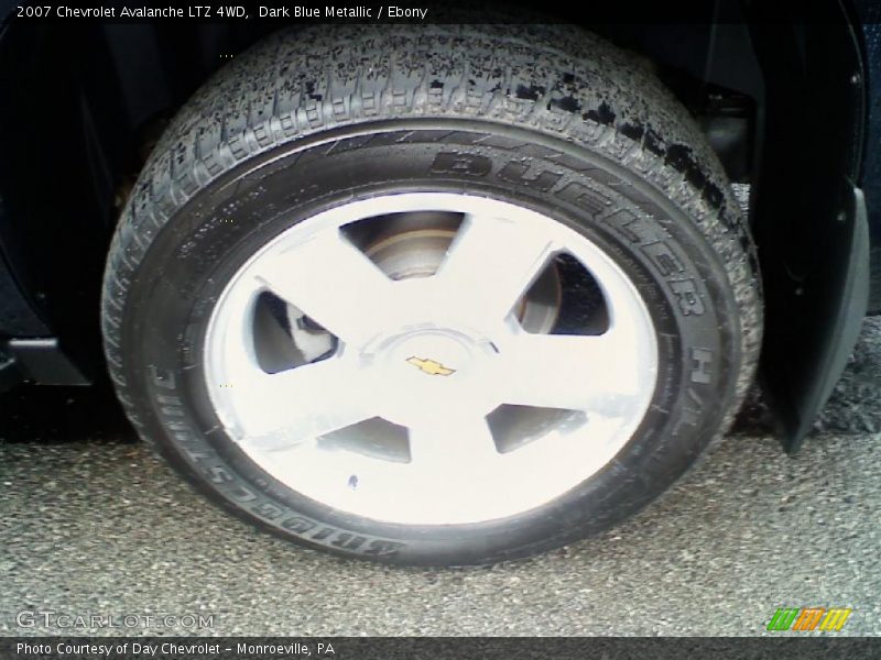 Dark Blue Metallic / Ebony 2007 Chevrolet Avalanche LTZ 4WD