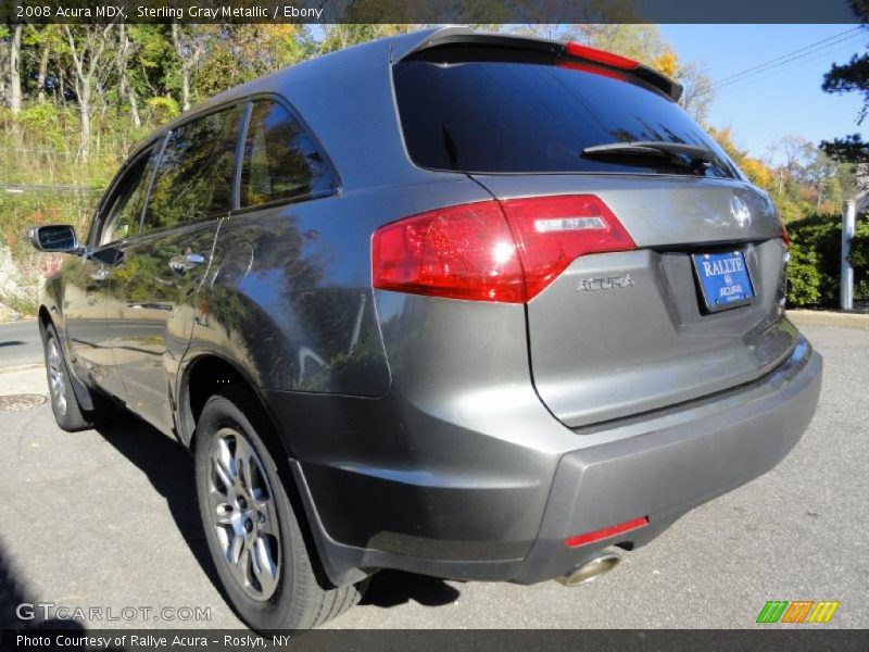 Sterling Gray Metallic / Ebony 2008 Acura MDX