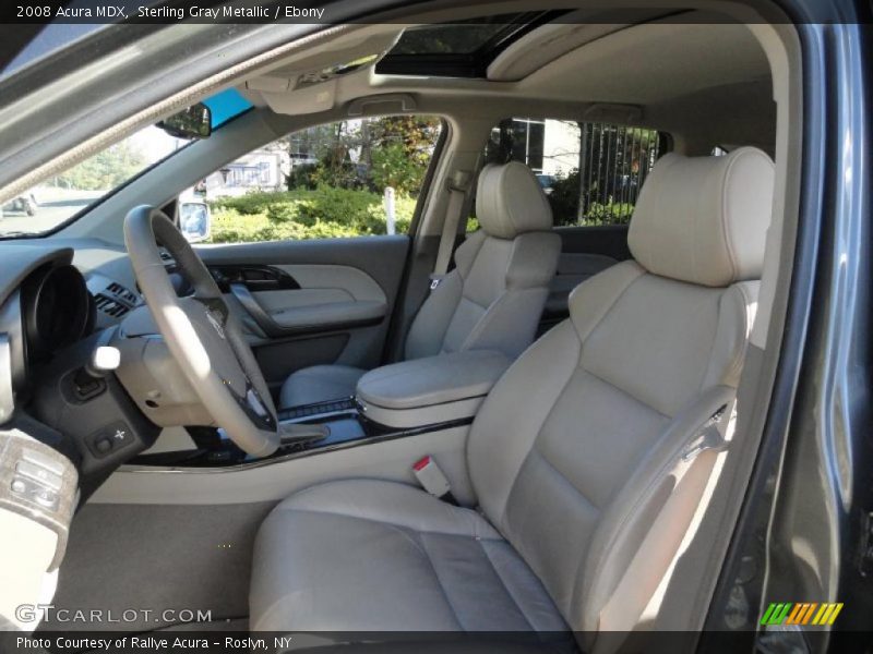 Sterling Gray Metallic / Ebony 2008 Acura MDX