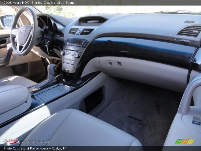 Sterling Gray Metallic / Ebony 2008 Acura MDX