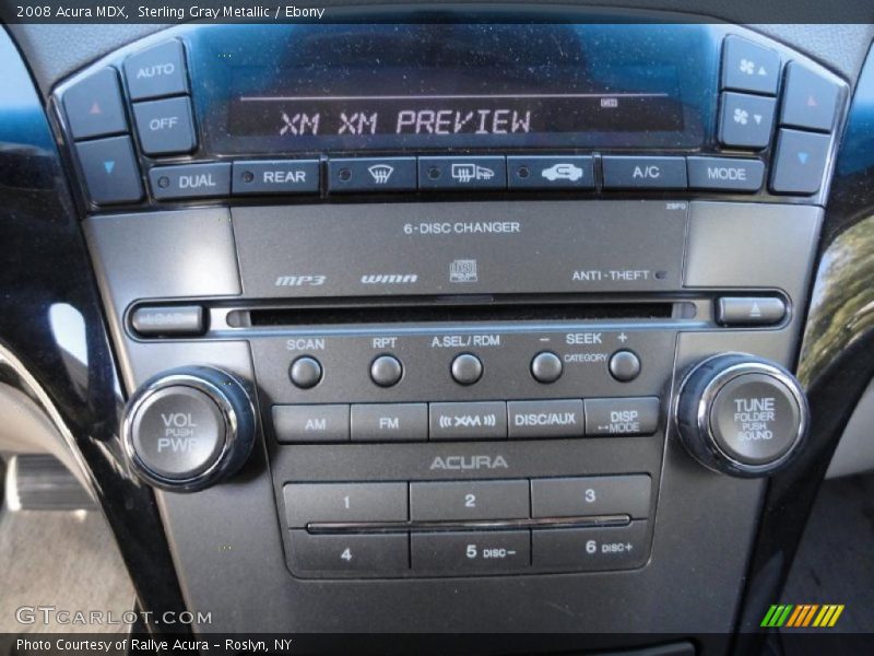 Sterling Gray Metallic / Ebony 2008 Acura MDX
