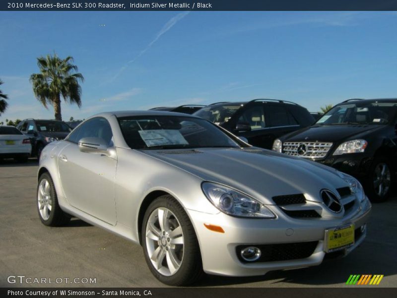 Front 3/4 View of 2010 SLK 300 Roadster