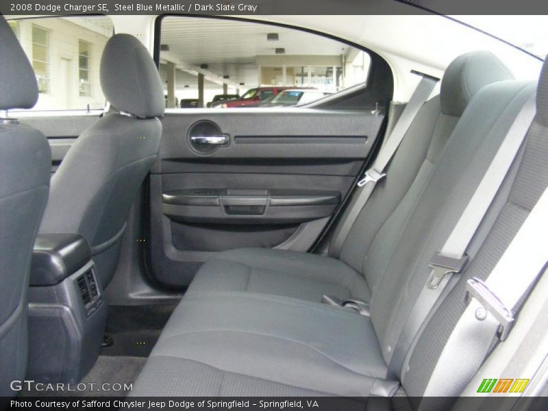 Steel Blue Metallic / Dark Slate Gray 2008 Dodge Charger SE