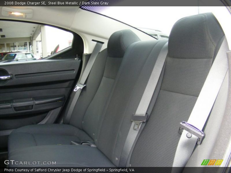 Steel Blue Metallic / Dark Slate Gray 2008 Dodge Charger SE