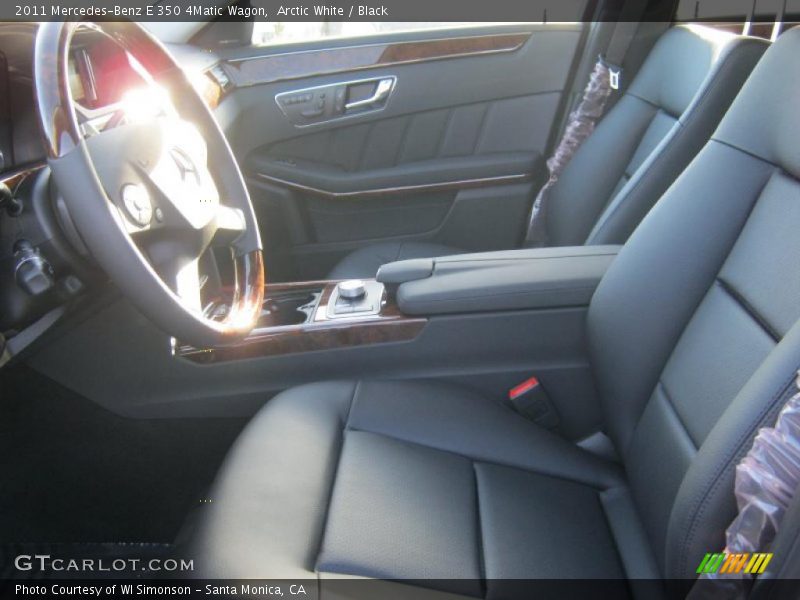  2011 E 350 4Matic Wagon Black Interior