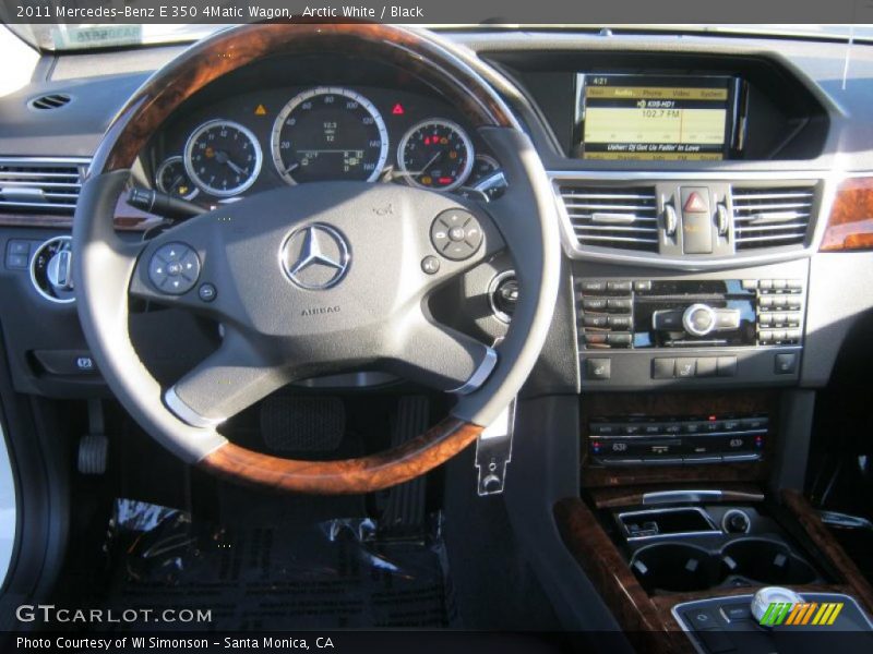 Dashboard of 2011 E 350 4Matic Wagon