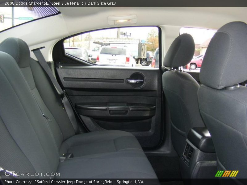 Steel Blue Metallic / Dark Slate Gray 2008 Dodge Charger SE