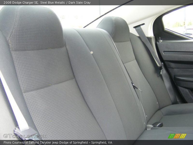Steel Blue Metallic / Dark Slate Gray 2008 Dodge Charger SE