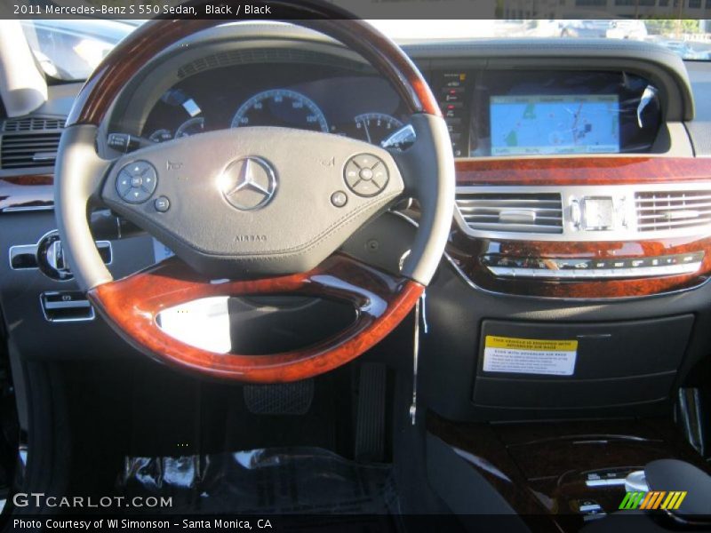 Dashboard of 2011 S 550 Sedan