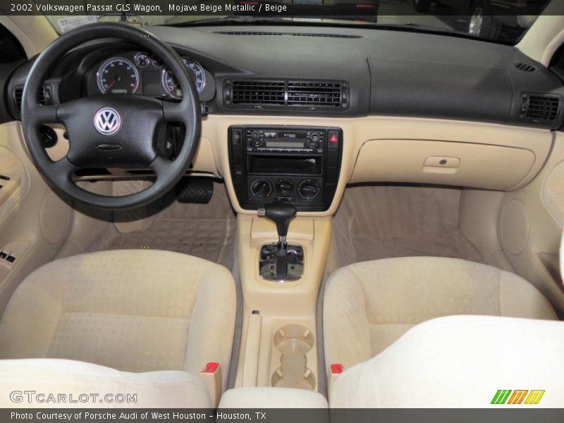 Mojave Beige Metallic / Beige 2002 Volkswagen Passat GLS Wagon