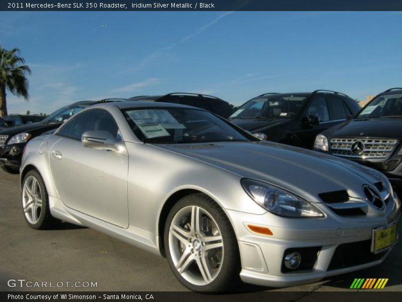 Front 3/4 View of 2011 SLK 350 Roadster