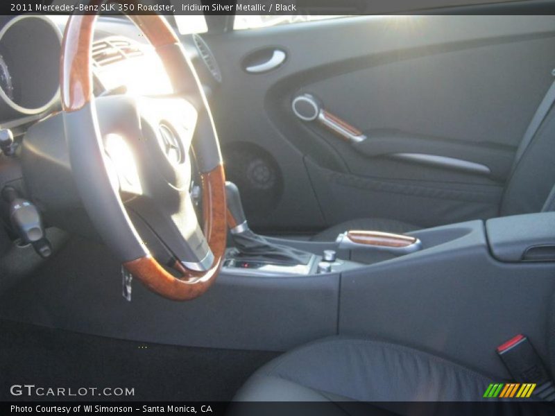  2011 SLK 350 Roadster Black Interior