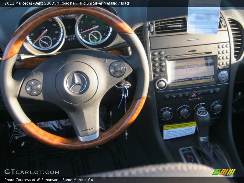 Dashboard of 2011 SLK 350 Roadster