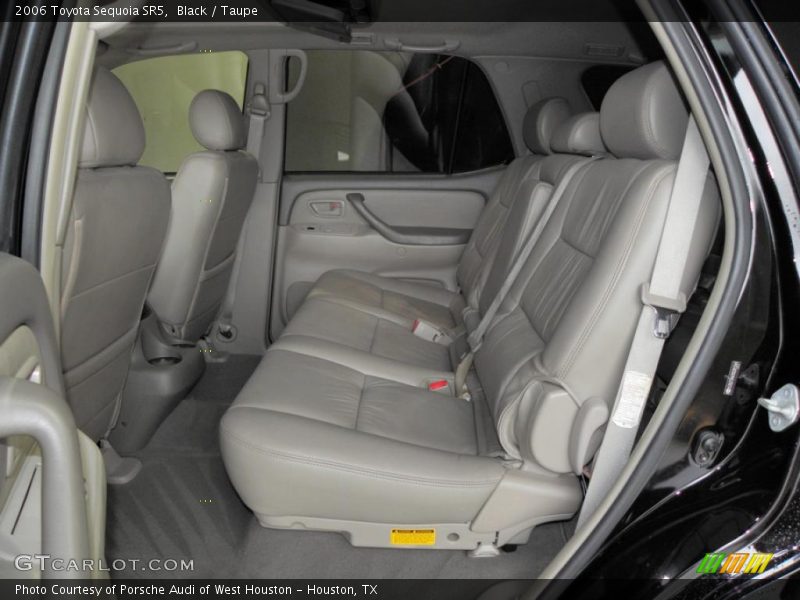 Black / Taupe 2006 Toyota Sequoia SR5
