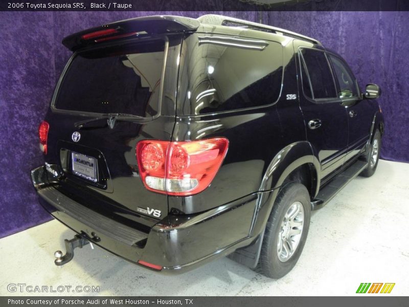 Black / Taupe 2006 Toyota Sequoia SR5