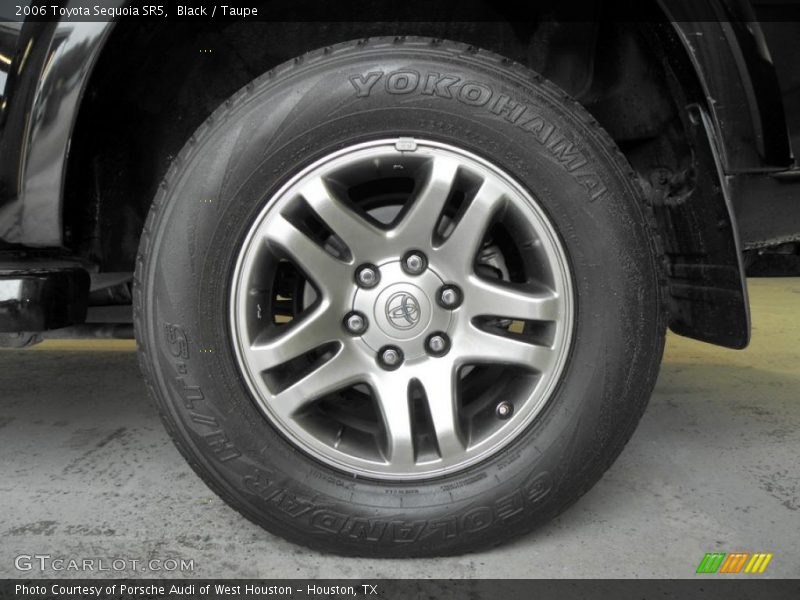 Black / Taupe 2006 Toyota Sequoia SR5