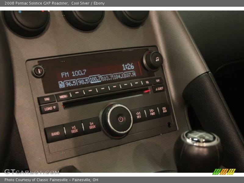 Controls of 2008 Solstice GXP Roadster