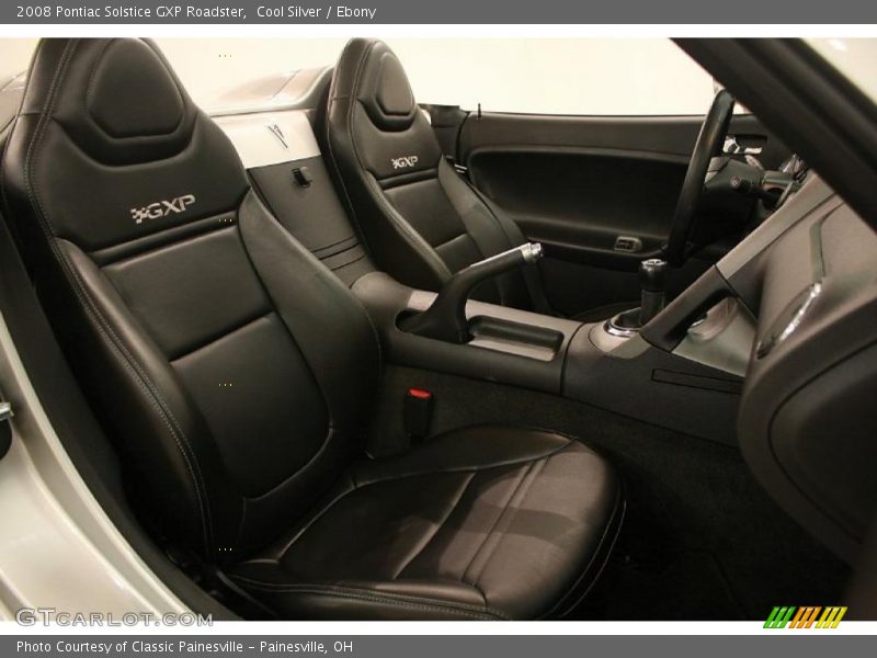  2008 Solstice GXP Roadster Ebony Interior