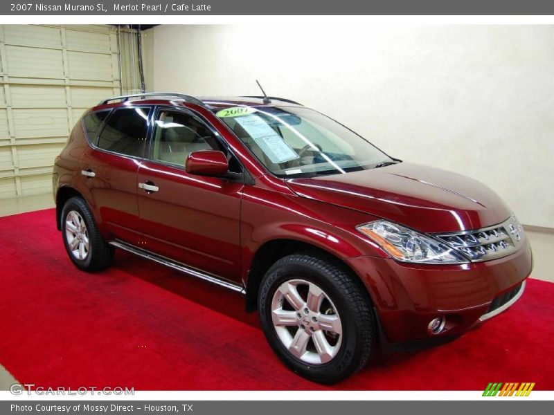 Merlot Pearl / Cafe Latte 2007 Nissan Murano SL