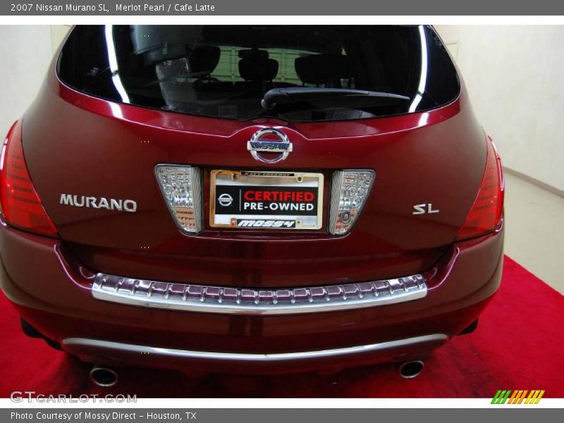 Merlot Pearl / Cafe Latte 2007 Nissan Murano SL
