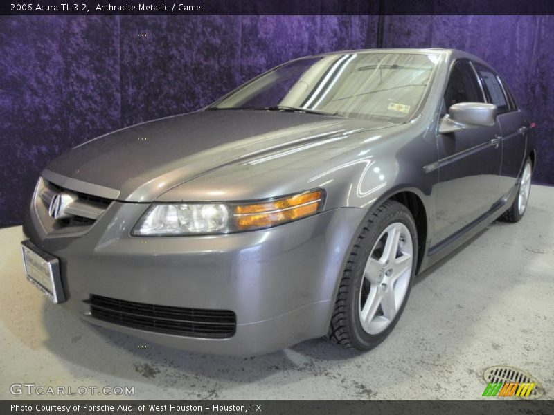 Anthracite Metallic / Camel 2006 Acura TL 3.2