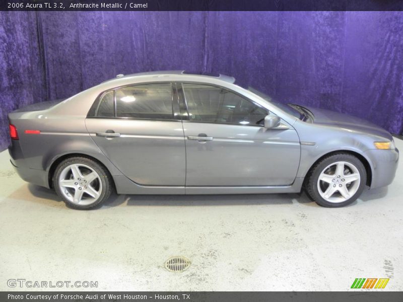 Anthracite Metallic / Camel 2006 Acura TL 3.2